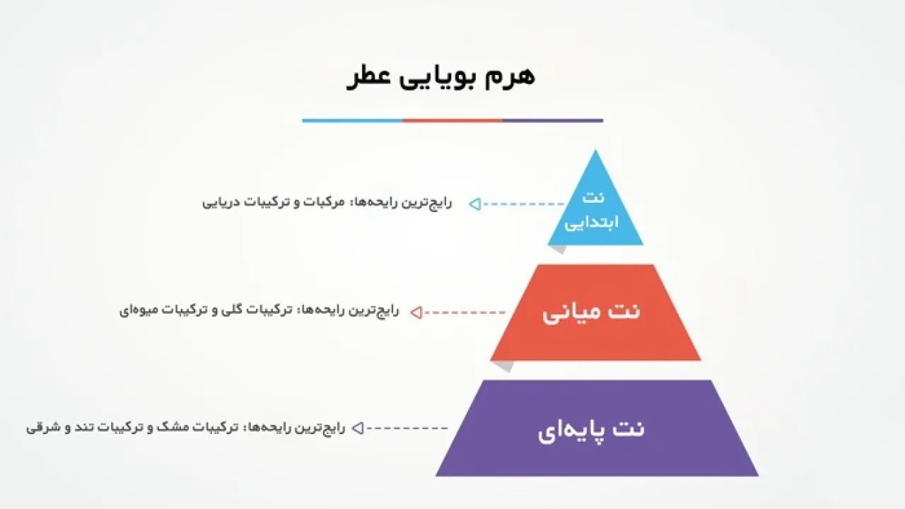 با شناخت نت‌های عطر، انتخاب دقیق‌تری داشته باش! (رایحه‌شناسی ساده)