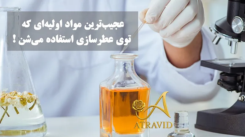 عجیبترین مواد اولیه ی عطرسازی