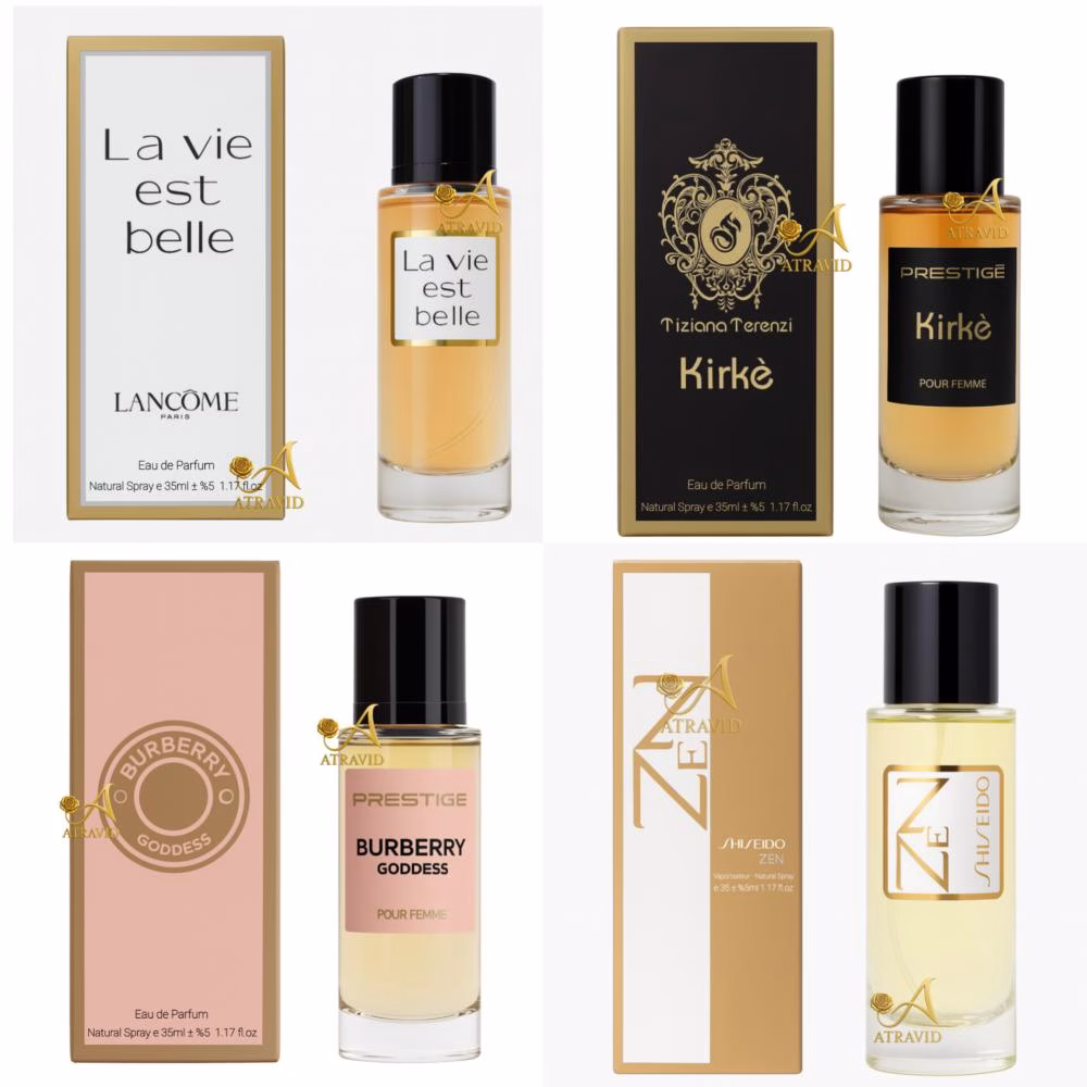 پک عطر زنانه ملکه - پرستیژ - در مجموع 140 میل