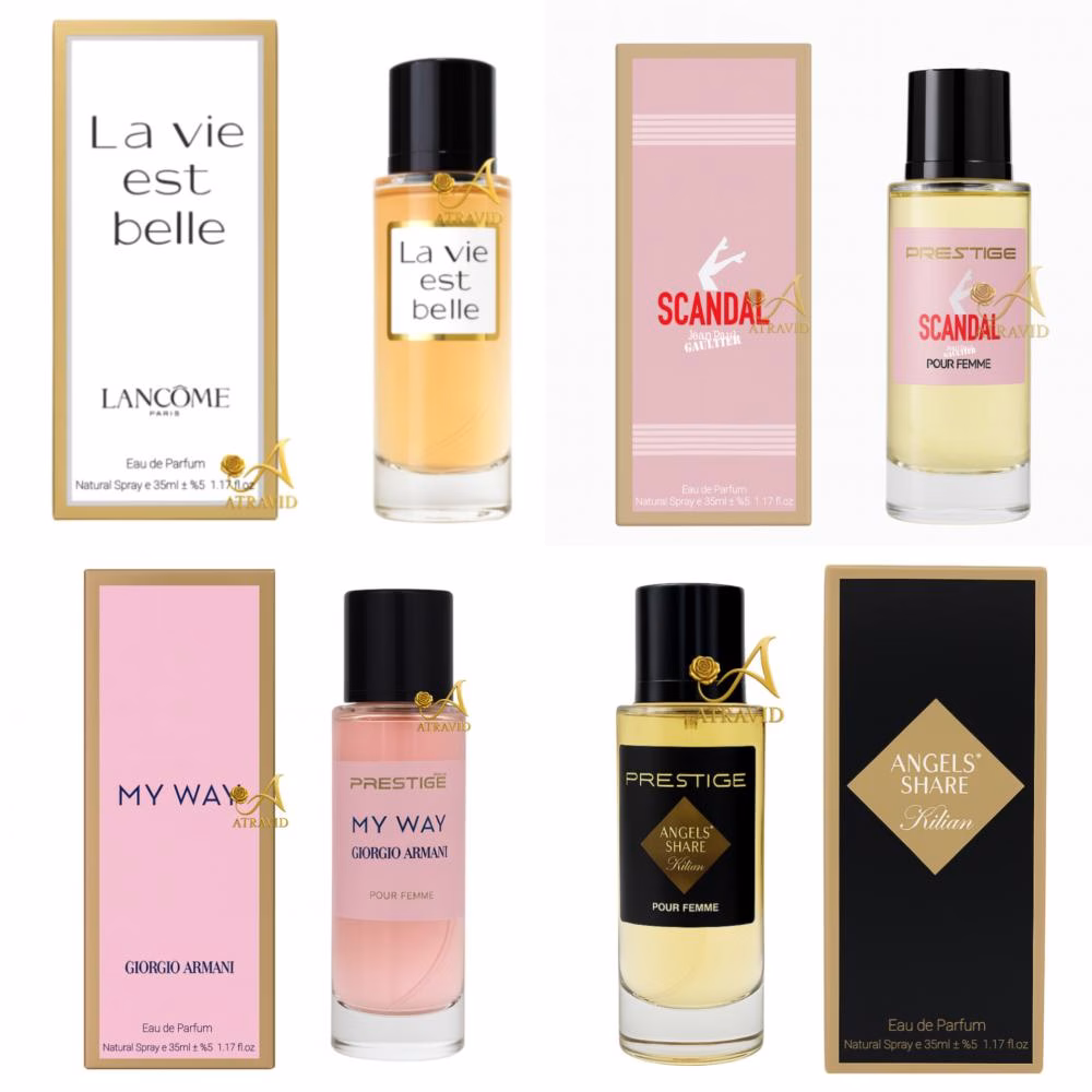 پک عطر زنانه وسوسه - پرستیژ - در مجموع 140 میل