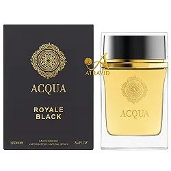 عطر ادکلن آکوا رویال بلک از فراگرنس ورد - 100 میل