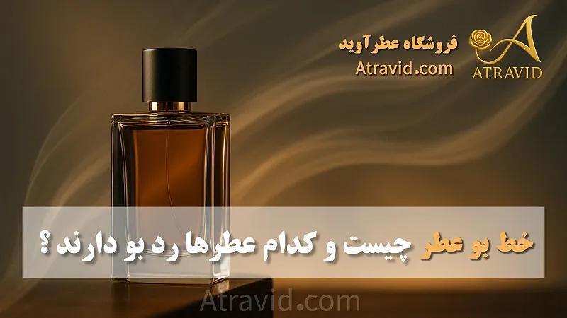 خط بو عطر چیست و کدام عطرها رد بو دارند؟