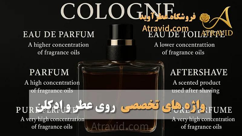 واژه‌های تخصصی روی عطر و ادکلن