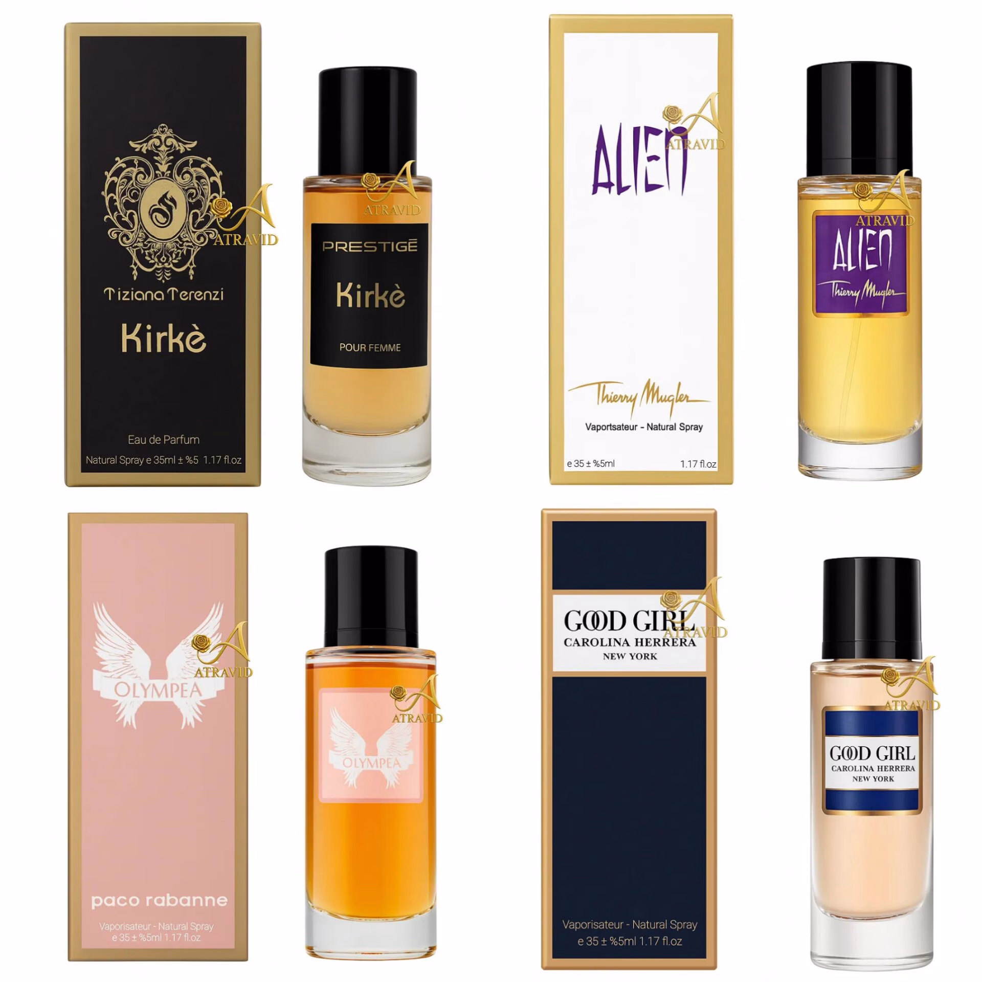 پک عطر زنانه ملکه اغواگر - پرستیژ - در مجموع 140 میل