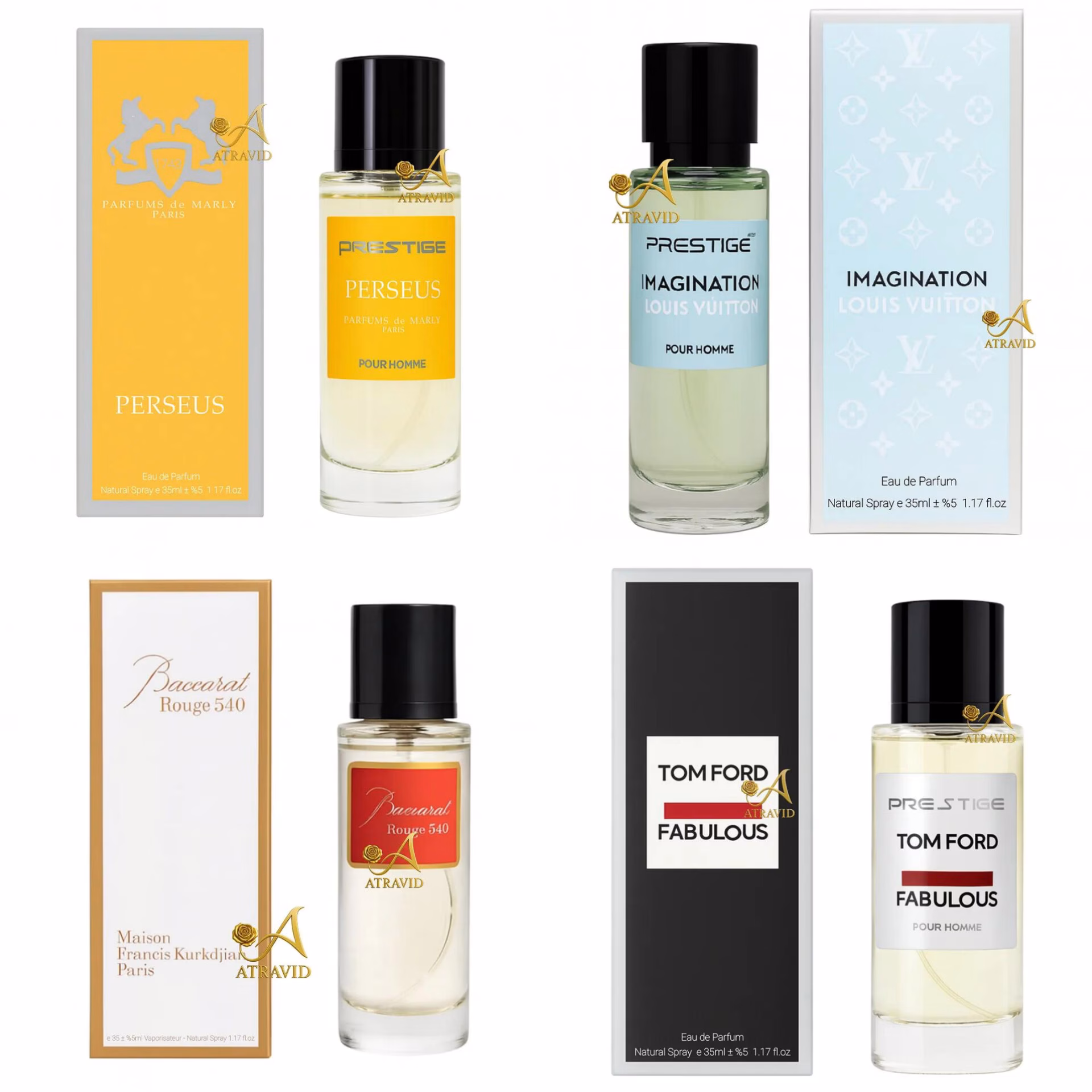 پک عطر دوگانۀ درخشان - پرستیژ - در مجموع 140 میل