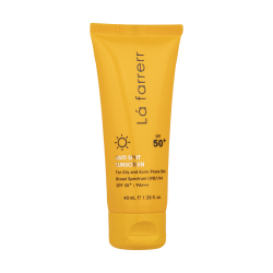 کرم ضد آفتاب و ضد لک لافارر مدل Oily and Acne-Prone SPF50 حجم 40 میلی لیتر