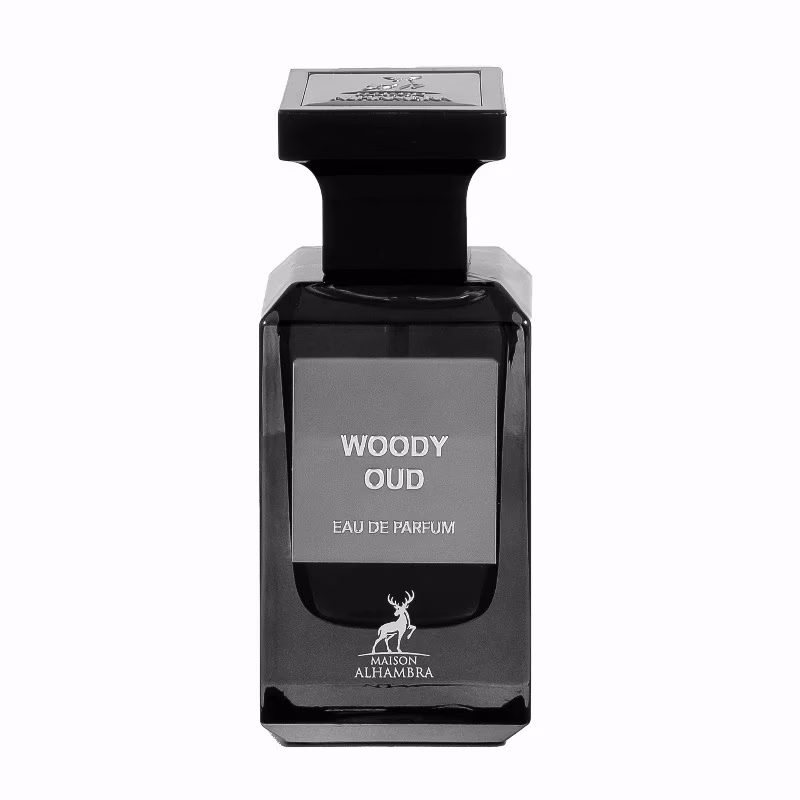 ادوپرفیوم الحمبرا مدل Woody Oud حجم 80 میلی لیتر