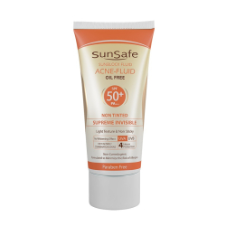 کرم ضد آفتاب سان سیف مدلACNE-FLUID حجم 50 میلی لیتر