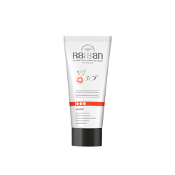 کرم ضد آفتاب بی‌رنگ صورت راسن SPF 30مدل ویتامین E محافظ در برابر UVA/UVB ‌مناسب برای پوست چرب حجم 40 میلی‌لیتر
