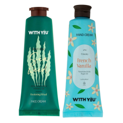 کرم مرطوب کننده ویت یو مدل SEAWEED and French Vanilla حجم 50 میلی لیتر مجموعه 2 عددی