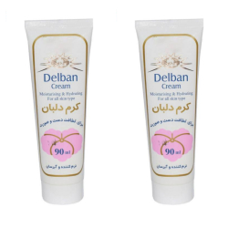 کرم نرم کننده دلبان مدل 01 حجم 90 میلی لیتر مجموعه 2 عددی