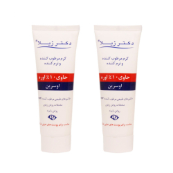 کرم مرطوب کننده دکتر ژیلا مدل اوره 10حجم 75 میلی لیتر مجموعه 2 عددی