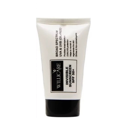 کرم ضد آفتاب بی رنگ صورت ویلی کر SPF 50 مدل اینویزیبل محافظ در برابر اشعه UVA و UVB مناسب برای انواع پوست حجم 40 میلی‌لیتر