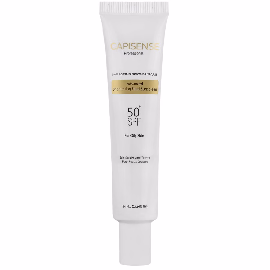فلوئید ضد آفتاب بدون رنگ کپیسنس SPF 50 مدل BRI-O محافظ UVA،UVB مناسب پوست چرب حجم 40 میلی لیتر