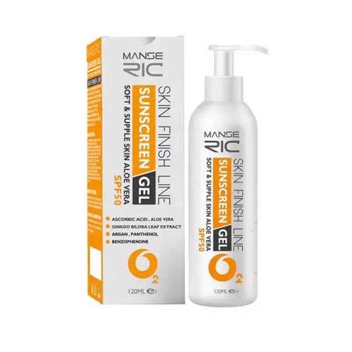 ژل ضد آفتاب بدون رنگ SPF 50 مدل soft مناسب برای انواع پوست حجم 120 میلی لیتر
