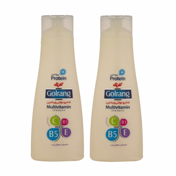شامپو مو گلرنگ مدل Plus Protein حجم 400 میلی لیتر مجموعه 2 عددی - کد 34271