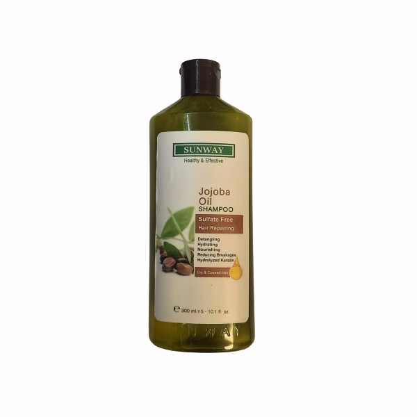 شامپو مو سان وی مدل رنگ شده و خشک Jojoba Oil حجم 300 میلی لیتر