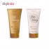 مجموعه شامپو و نرم کننده اوریفلیم مدل Milk & Honey Gold p
