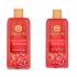 شامپو مو دیلمون مدل Pomegranate حجم 300 میلی لیتر بسته 2 عددی