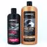 شامپو مو لروکس مدل Keratin وزن 550 گرم به همراه شامپو مو لروکس مدل Nurturing Hair Care وزن 300 گرم