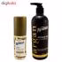 شامپو مو رینو زیت مدل ARGAN OIL حجم 400 میلی لیتر به همراه سرم مو حجم 75 میلی لیتر