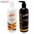شامپو مو رینو زیت مدل ARGAN OIL حجم 400 میلی لیتر به همراه شامپو مو مدل Damaged Hair حجم 400 میلی لیتر