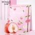 ماسک صورت بایو آکوا مدل peach وزن 30 گرم بسته 3 عددی
