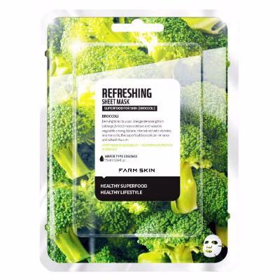 ماسک صورت فارم اسکین مدل Broccli حجم 25 میلی لیتر