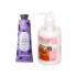 کرم آبرسان و مرطوب کننده تلما مدل هلو حجم 200 میلی لیتر به همراه کرم مرطوب کننده ویت یو مدل Juicy Grapes حجم 50 میلی لیتر