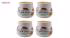 کرم مرطوب کننده اشتنی مدل MILK HONEY-VATE005 حجم 240 میلی لیتر بسته 4 عددی