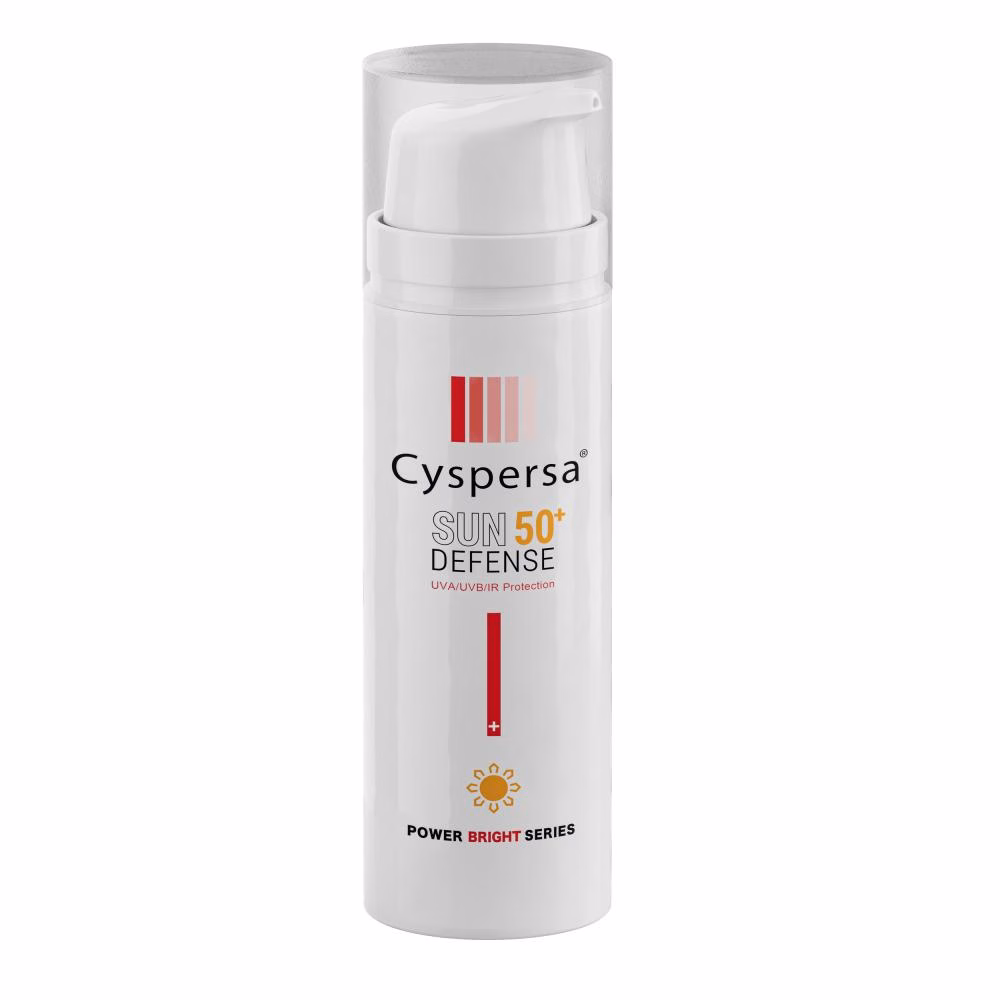 کرم ضد آفتاب بی رنگ سیسپرسا SPF 50 مدل ضد لک مناسب انواع پوست حجم 50 میلی لیتر