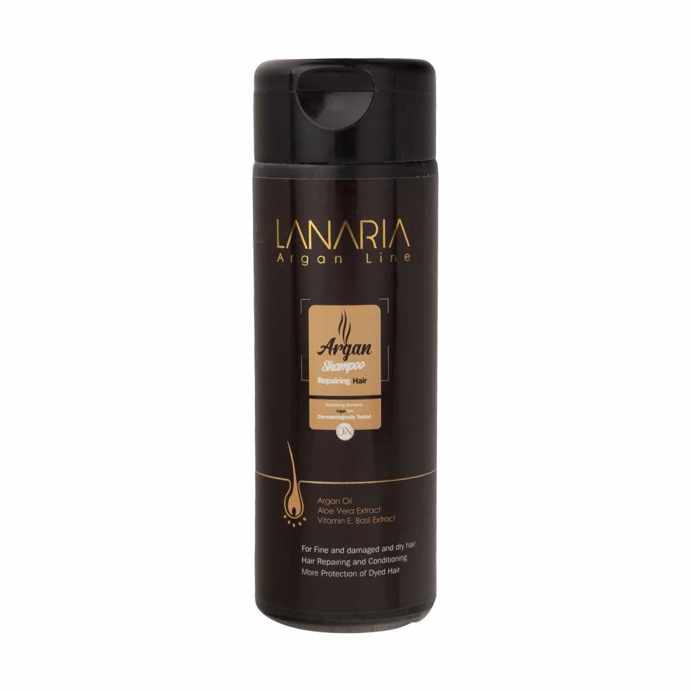 شامپو مو لاناریا مدل Argan حجم 200 میلی لیتر