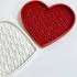 پد شستشوی برس آرایشی مدل Heart کد 5191