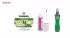 پک آرایشی استاویتا طرح 49 مجموعه 3 عددی: اسپری خوش بو کننده بدن هالیوود استایل مدل Lovely Freesia وکرم محافظت کننده ملایم هالیوود استایل مدل Summer حجم 175 میلی لیتر ورژ لب مایع لنسور سری Glaring Bright شماره 05