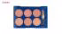 ست رژ گونه تونایت سری matte blusher مدل Six Color