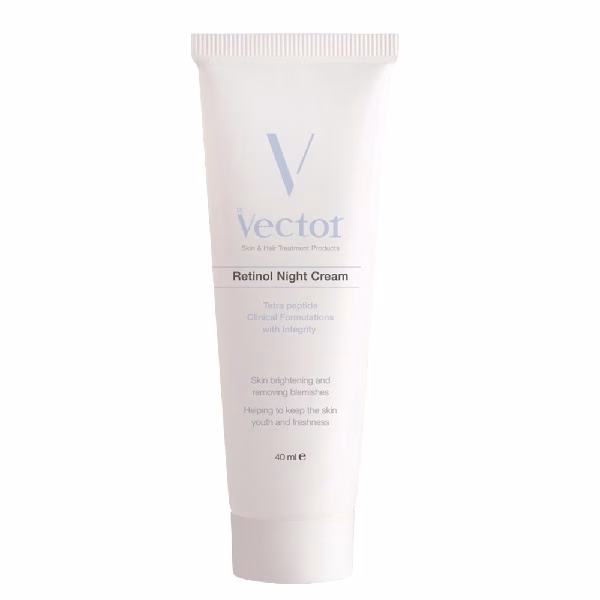 کرم ضد چروک شب وکتور مدل Retinol حجم 40 میلی لیتر