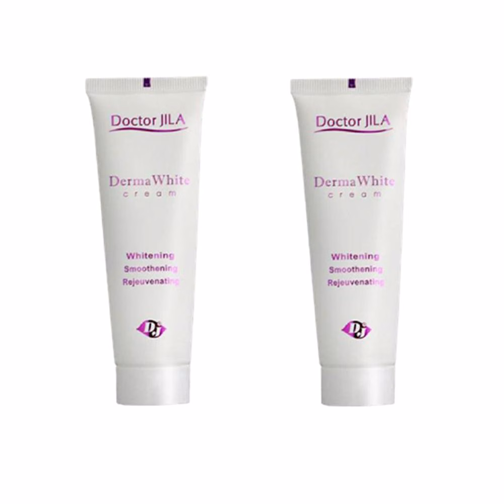 کرم روشن کننده دکتر ژیلا مدل DERMA حجم 50 میلی لیتر مجموعه 2 عددی