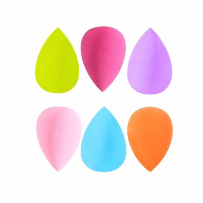پد آرایشی پنرول مدل PRP Baby Candy Puff Bag X6 بسته 6 عددی