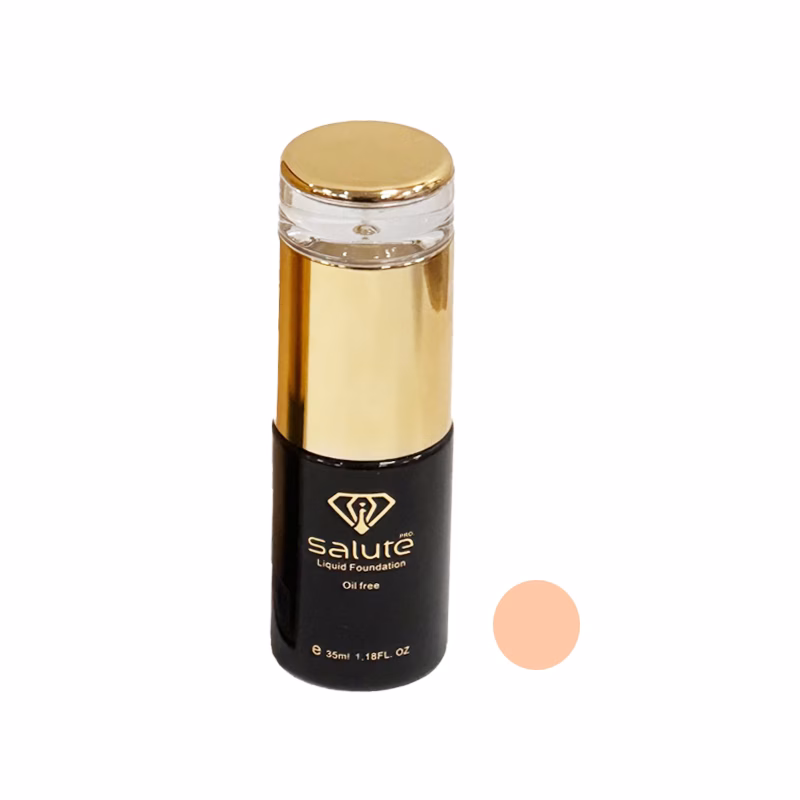 کرم پودر مایع SPF25 سالوته پرو مدل OIL FREE شماره 510 مناسب برای انواع پوست حجم 35 میلی لیتر