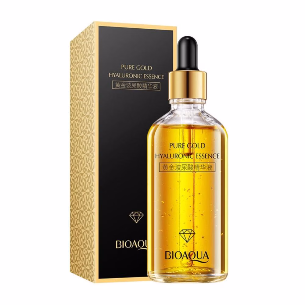 سرم پوست بایو آکوا مدل pure gold حجم 100 میلی لیتر