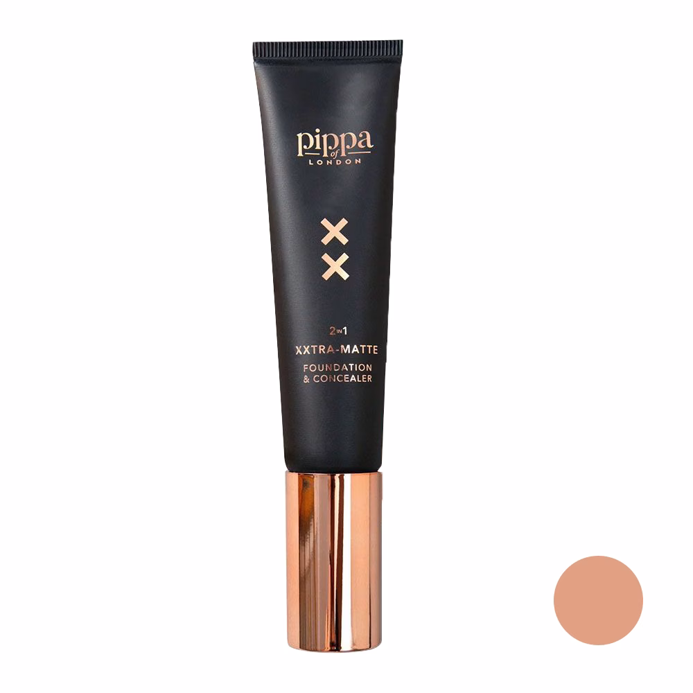 کرم پودر مایع spf35 پیپا مدل xxtra شماره 237 مناسب برای انواع پوست حجم 28 میلی لیتر