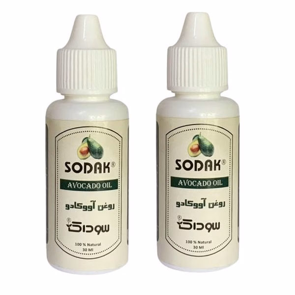 روغن صورت سوداک مدل آووکادو حجم 30 میلی لیتر مجموعه 2 عددی