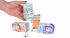 دستمال مرطوب مدل wet wipes 4 بسته 30 عددی