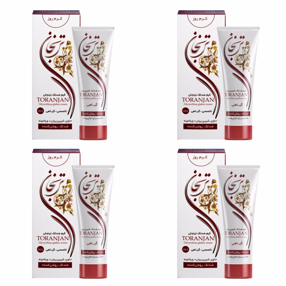 کرم ضد لک ترنجان مدل Glycyrrhiza Glabra حجم 50 میلی لیتر بسته 4 عددی