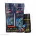 شامپو ضد شوره مو کلییر مدل cool menthol حجم 400 میلی لیتر مجموعه 2 عددی به همراه اسپری بدن اکس مدل 02 حجم 150 میلی لیتر