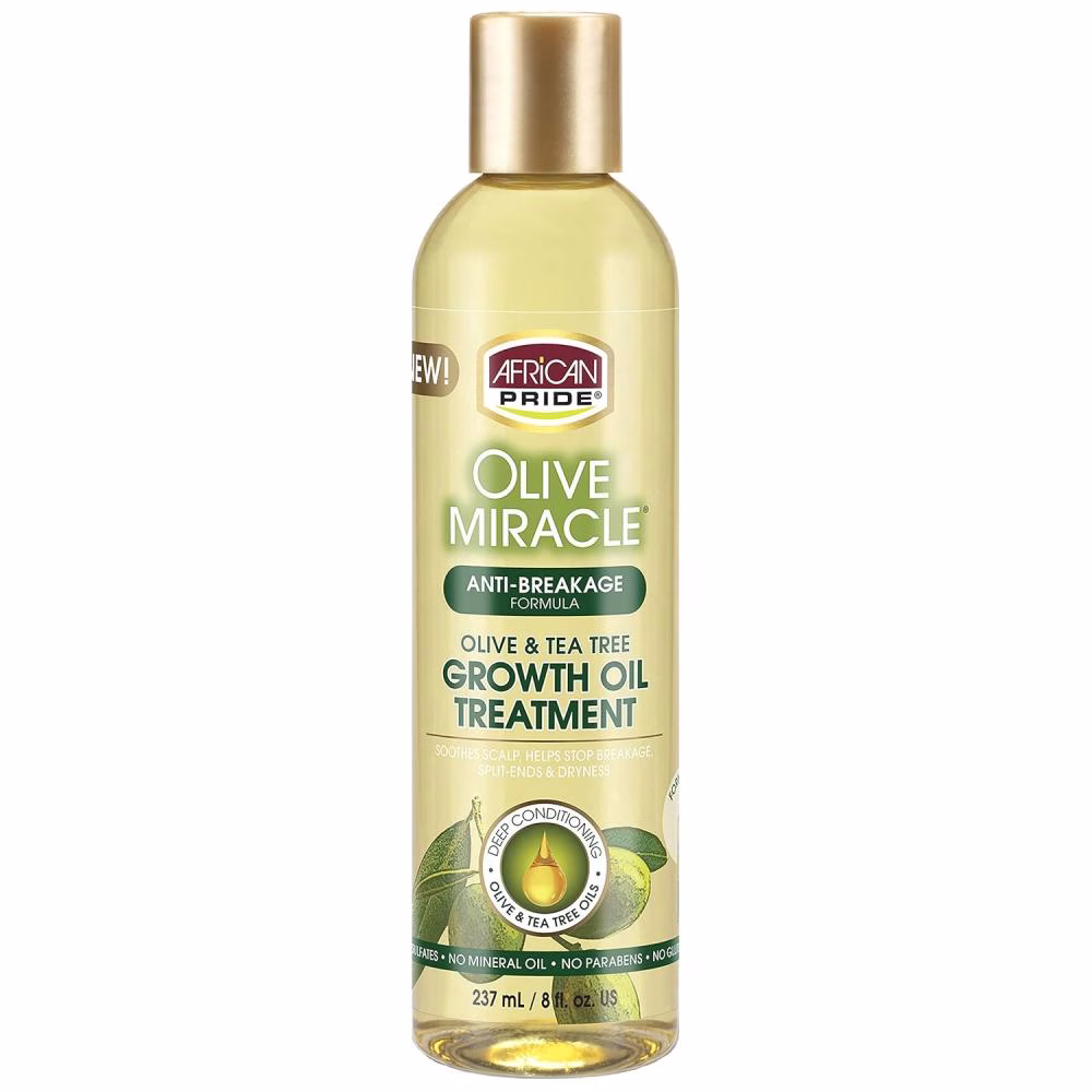روغن تقویت کننده مو آفریکن پراید مدل ANTI-BREAKAGE مناسب برای موهای خشک و شکننده حجم 237 میلی لیتر