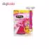 خودتراش زنانه شیک مدل Exacta2 Sensitive بسته 10 عددی