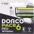 تیغ یدک دورکو مدل PACE 6 PRO 3D MOTION بسته 8 عددی