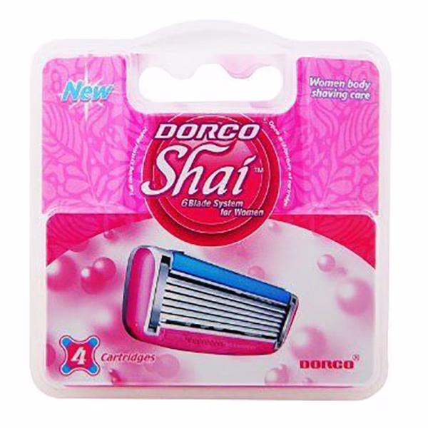 تیغ یدک دورکو مدل shaving care shai بسته 4 عددی