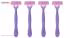 خودتراش زنانه نیکس مدل Velvet ARC بسته 4 عددی